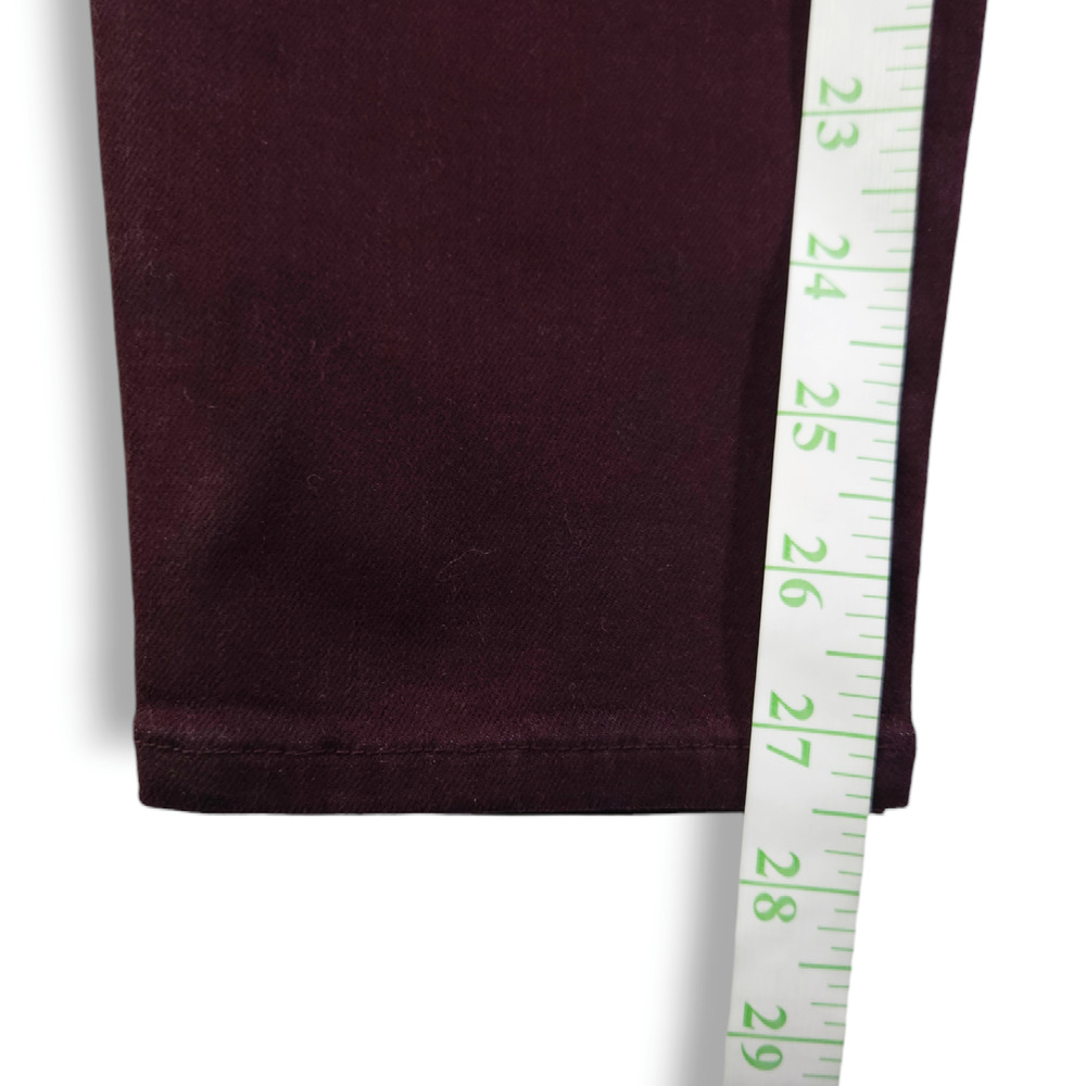 NWT Pistola Aline High-Rise Skinny Denim Ankle Jeans Sz. 27x27.50 Coated Sangria - Picture 9 of 11